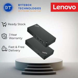 ThinkPad Universal USB-C Dock （1x Combo Audio Jack USB Ports / 3x USB3.1 / 2x USB2.0 / 1x USB-C Video Ports	/ 2x Display Port / 1x HDMI Port/40AY0090XX）【Bytebox】